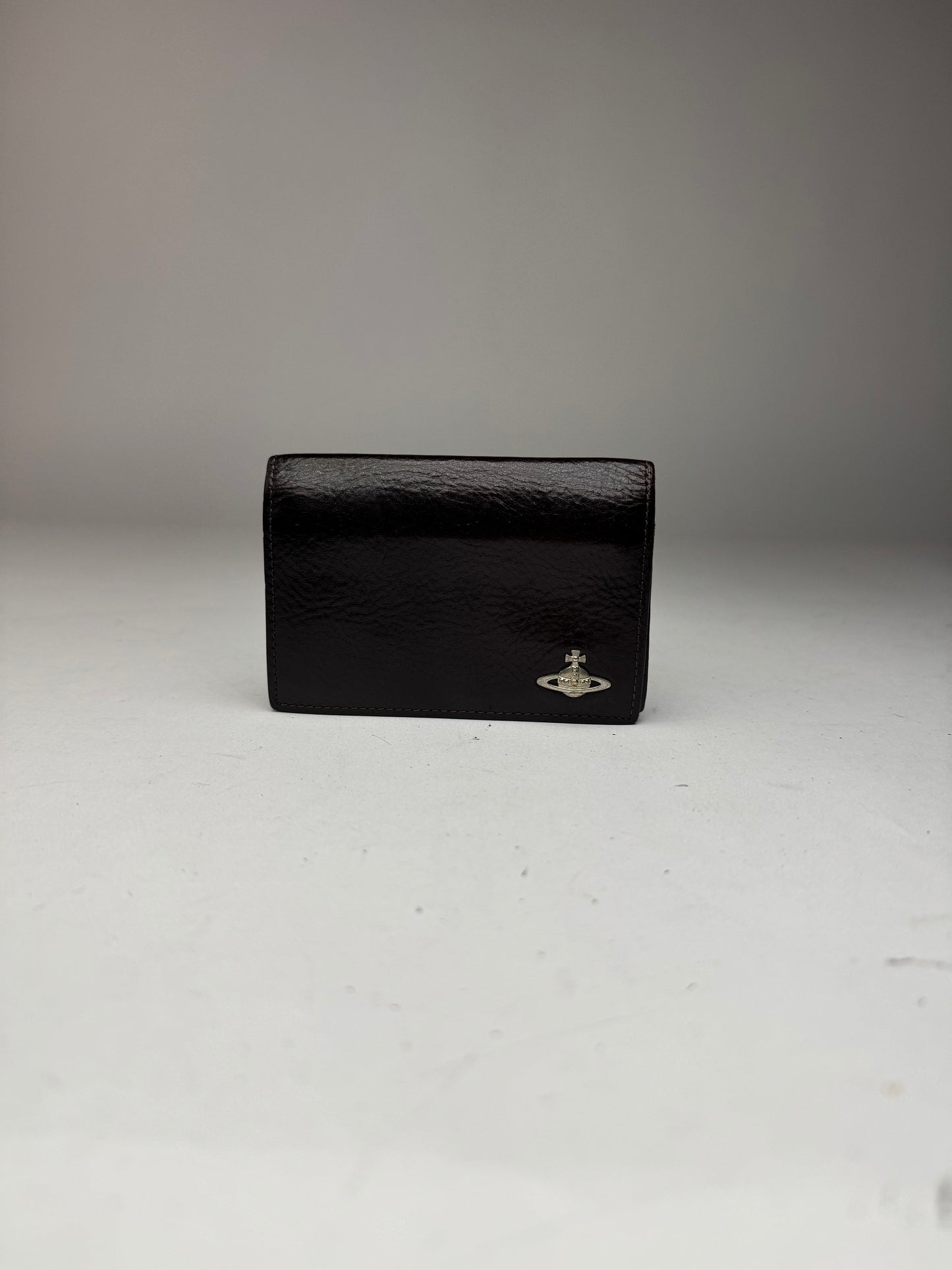 Vintage Vivienne Westwood leather card holder black