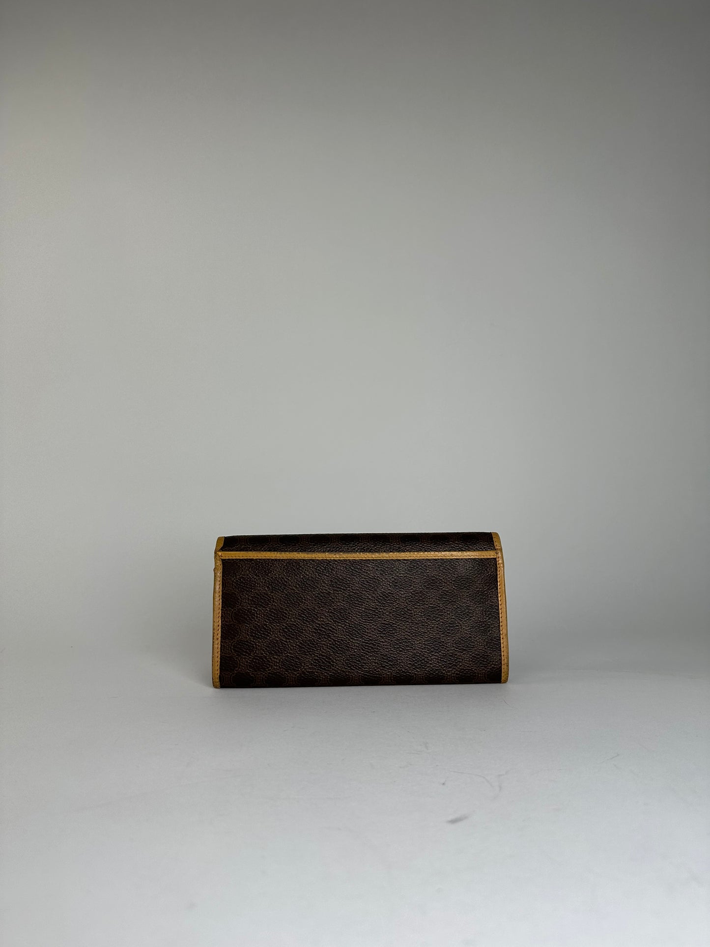 Vintage Celine Smooth Wallet Brown