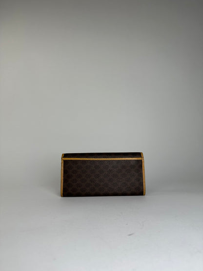Vintage Celine Smooth Wallet Brown