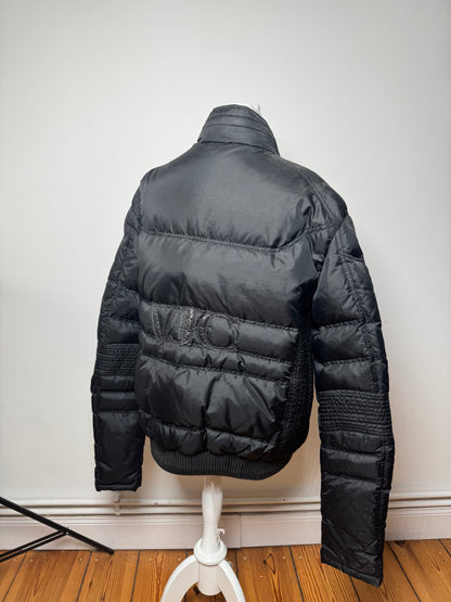 Vintage Versace Mens Puffer Jacket Black XXL