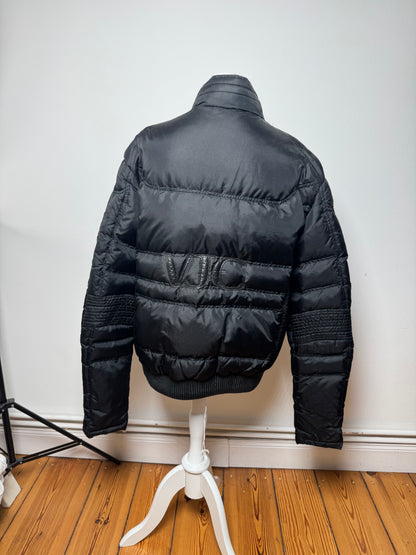 Vintage Versace Mens Puffer Jacket Black XXL