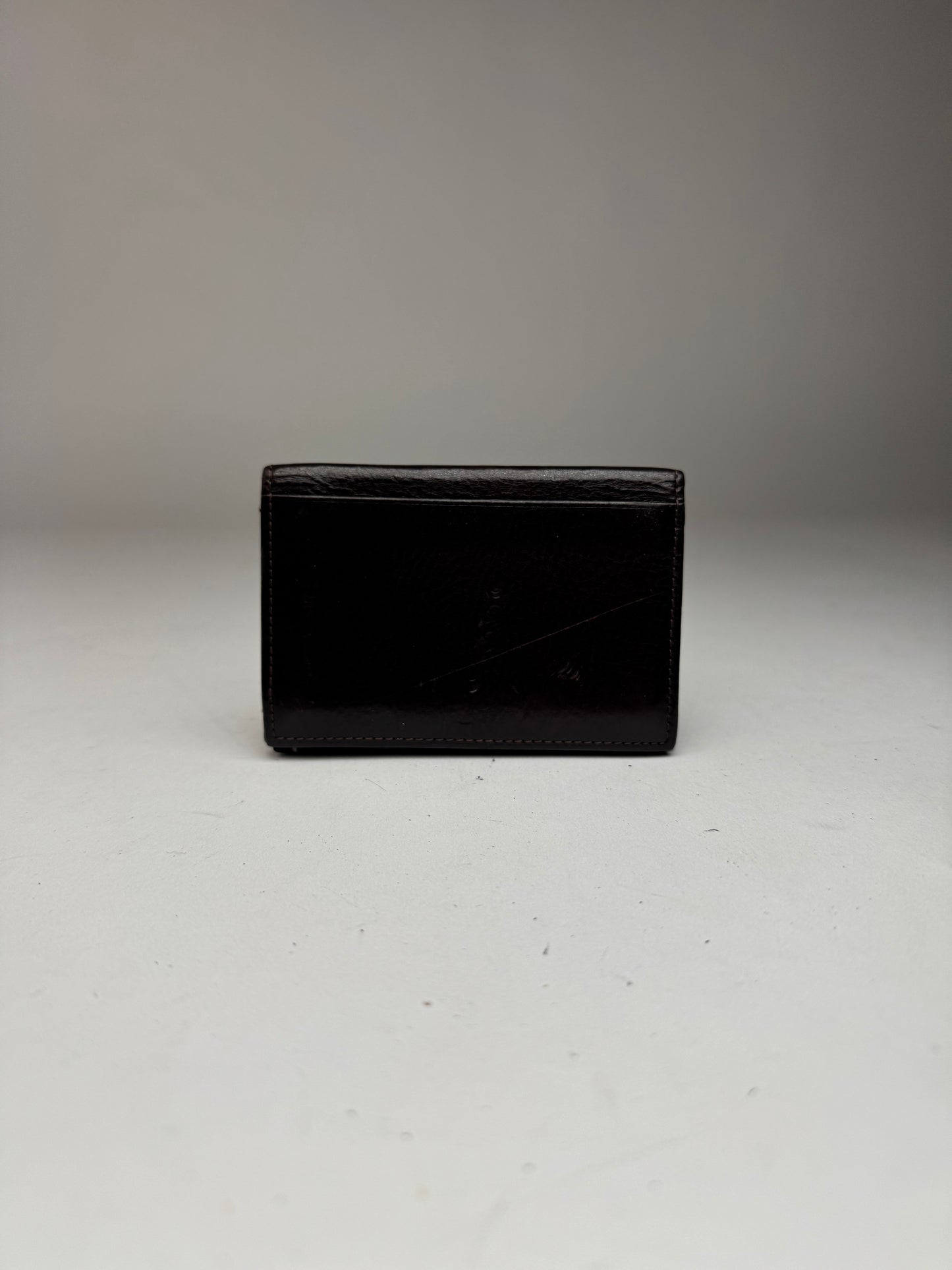 Vintage Vivienne Westwood leather card holder black