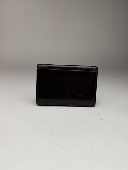 Vintage Vivienne Westwood leather card holder black