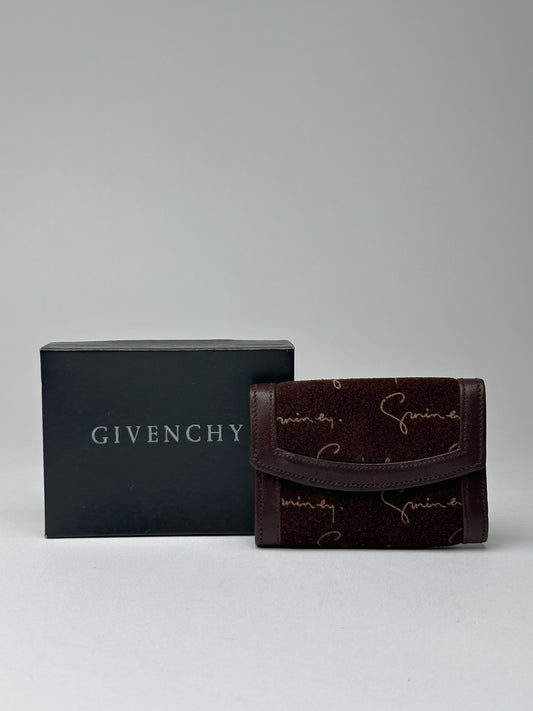 Vintage Givenchy Leather Key Holder Brown