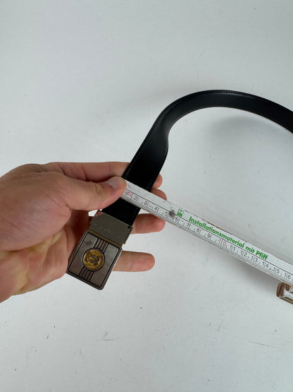 Vintage Cartier Leather belt black