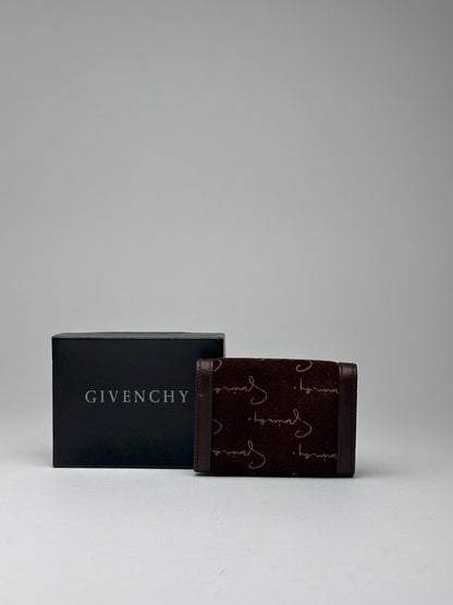 Vintage Givenchy Leather Key Holder Brown