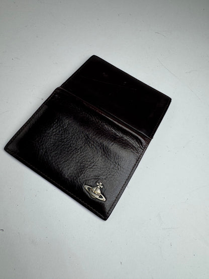 Vintage Vivienne Westwood leather card holder black