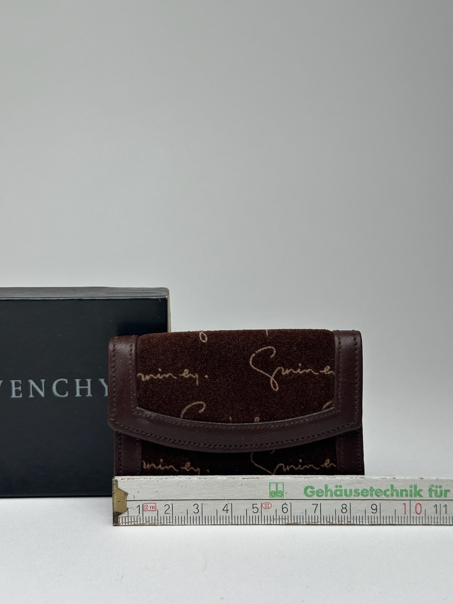 Vintage Givenchy Leather Key Holder Brown