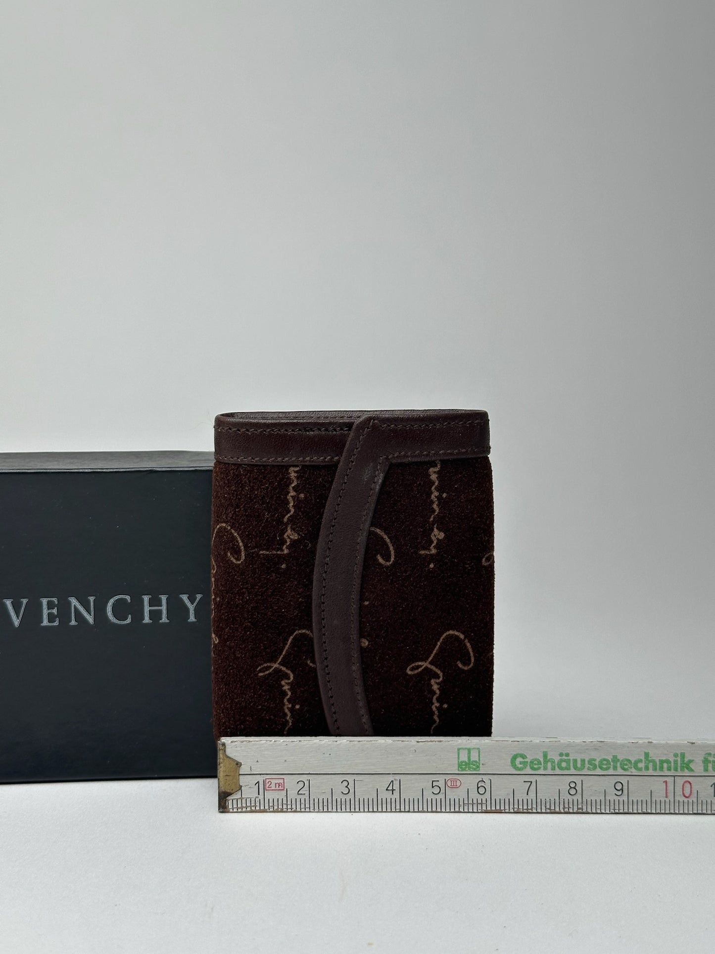 Vintage Givenchy Leather Key Holder Brown