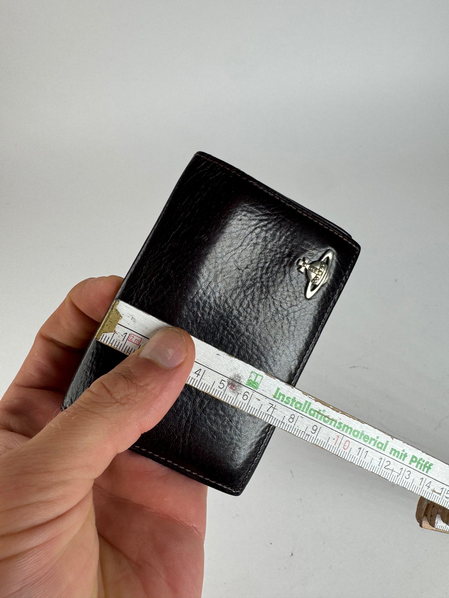 Vintage Vivienne Westwood leather card holder black