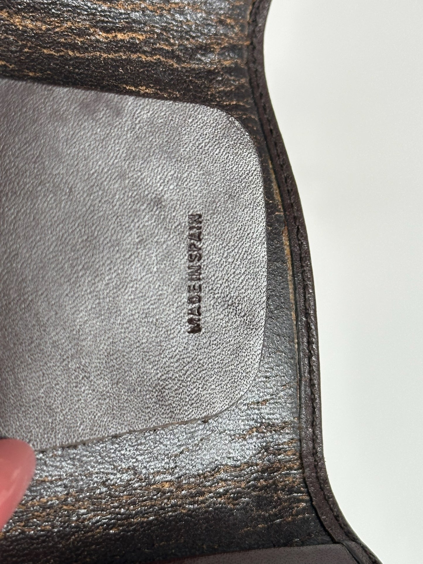 Vintage Givenchy Leather Key Holder Brown