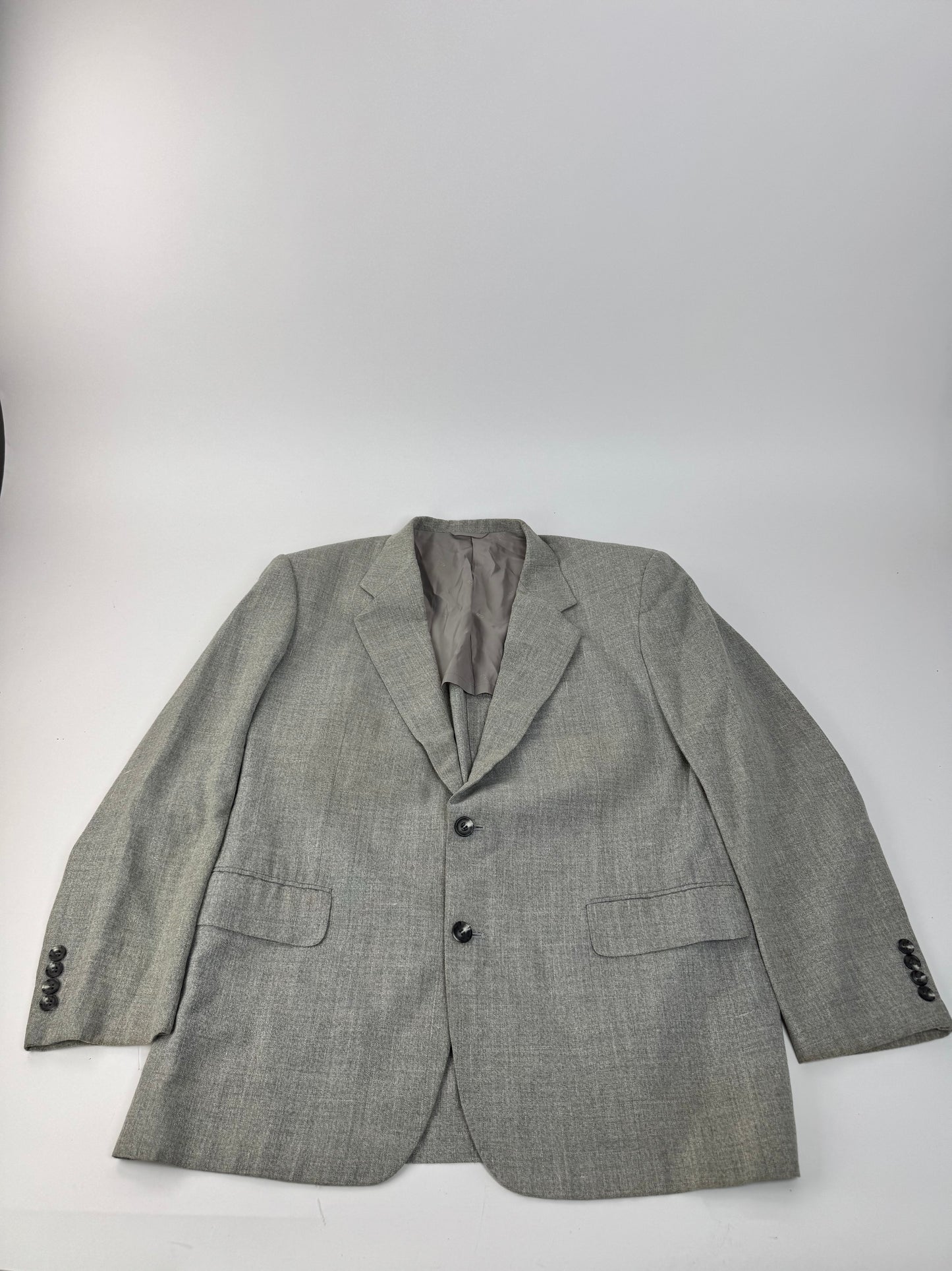 Vintage Dior wool blazer L grey
