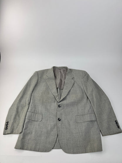 Vintage Dior wool blazer L grey