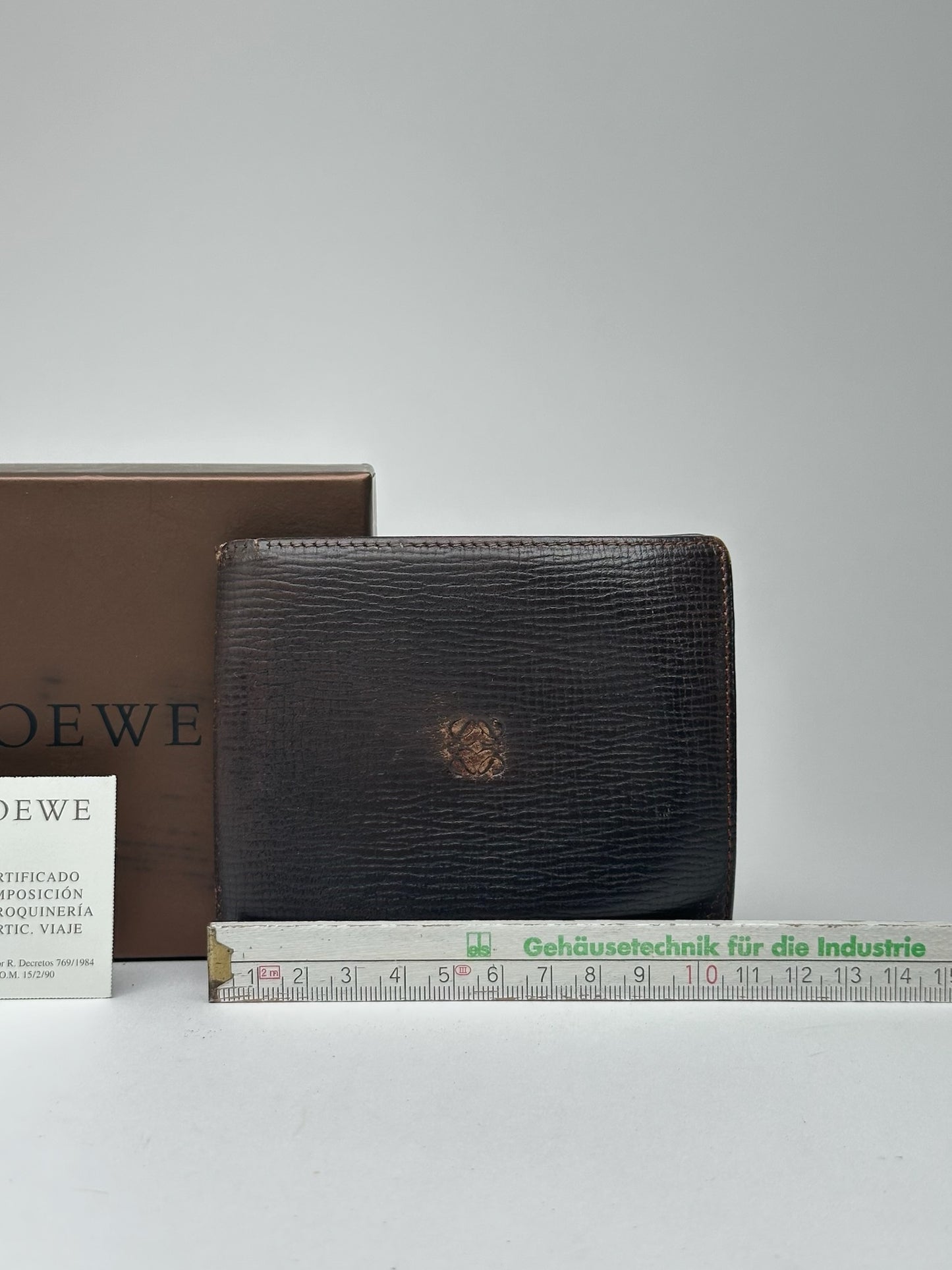Vintage Loewe Madrid Leather Wallet