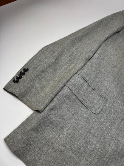Vintage Dior wool blazer L grey