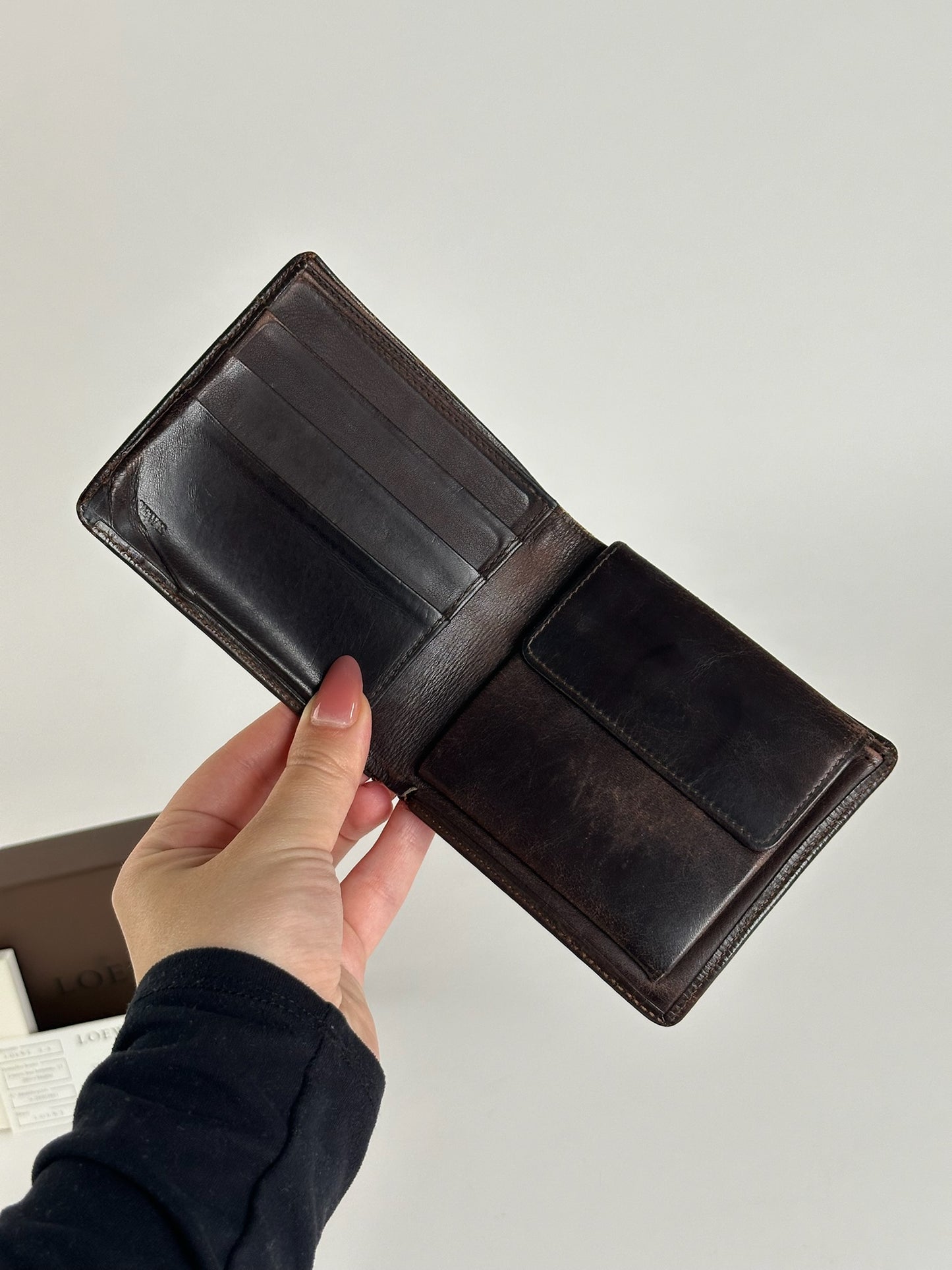 Vintage Loewe Madrid Leather Wallet