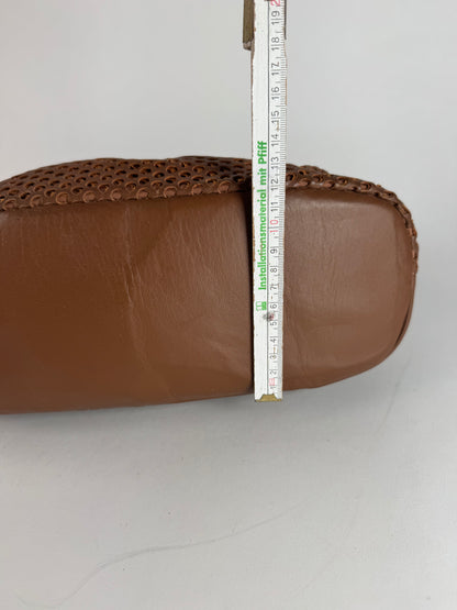 Vintage Issey Miyake Leather Bag brown