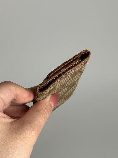 Vintage Gucci Monogram Key Holder beige brown