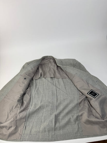 Vintage Dior wool blazer L grey