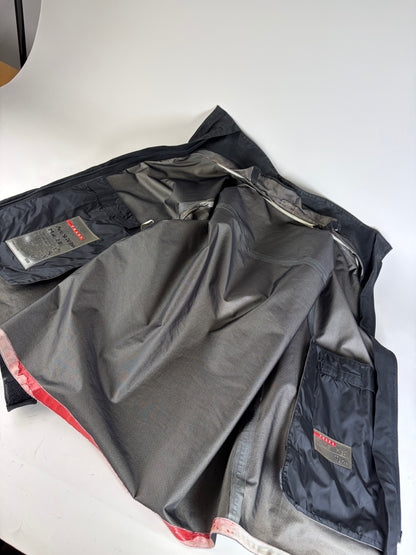 Vintage Prada Men's Nylon Jacket Black L