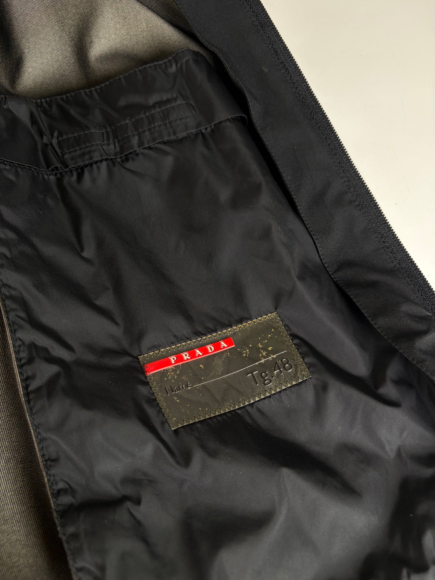 Vintage Prada Men's Nylon Jacket Black L
