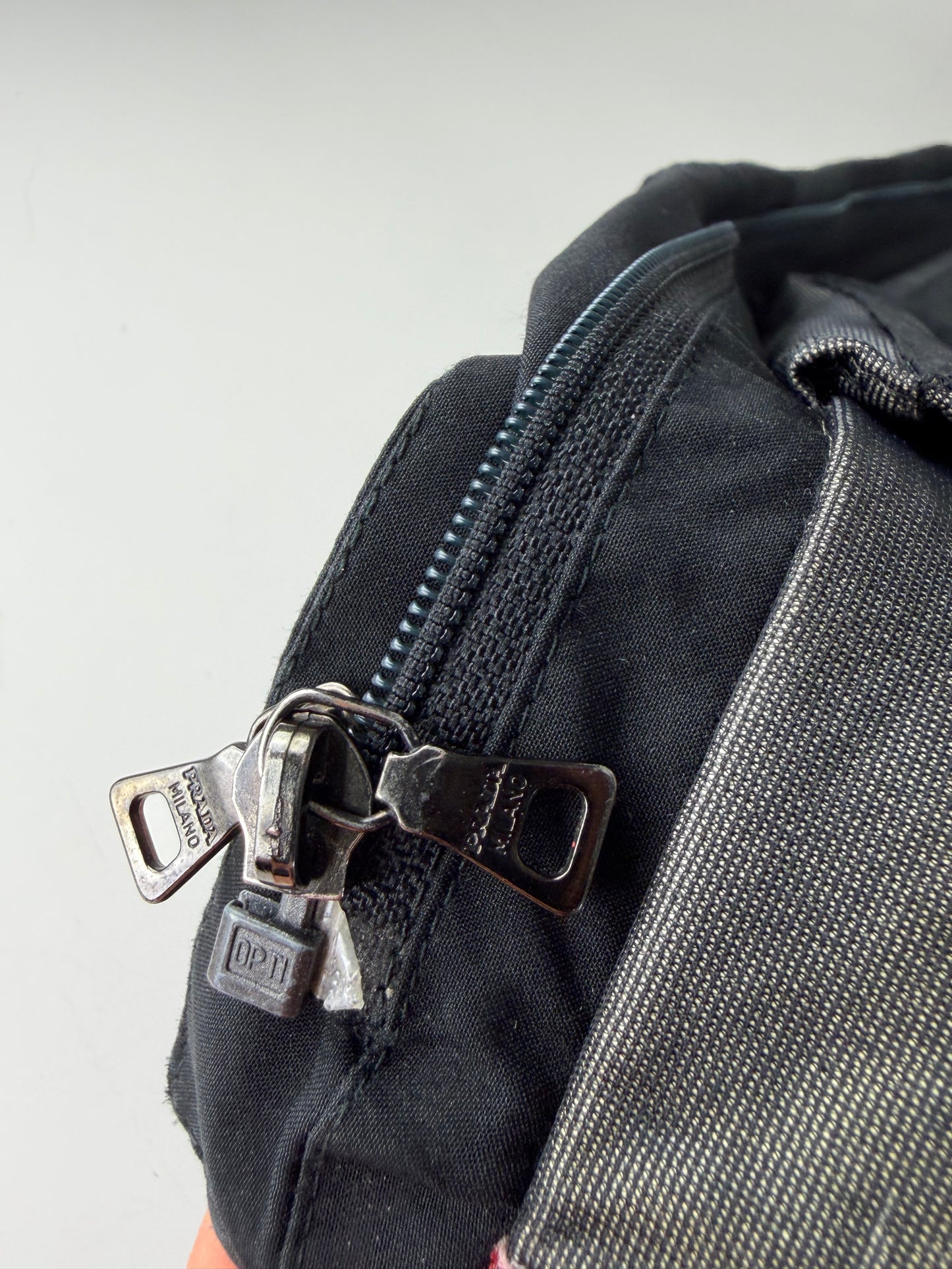 Vintage Prada Men's Nylon Jacket Black L