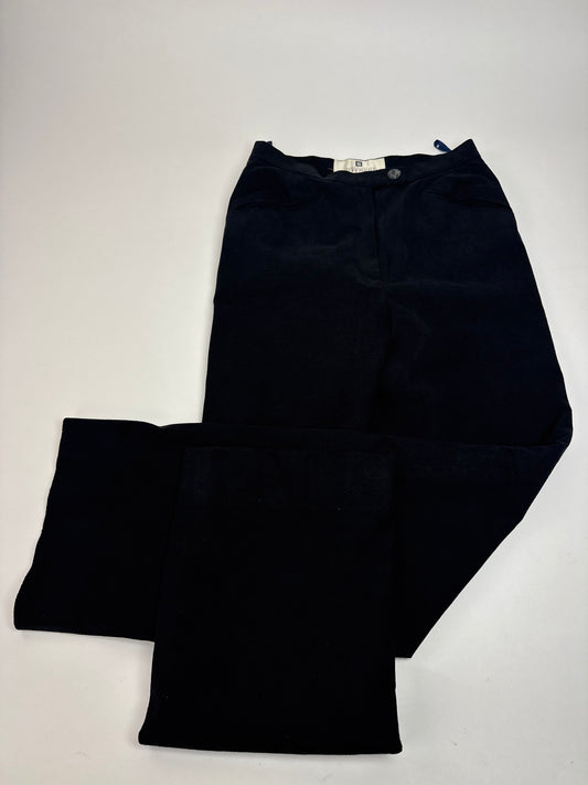 Vintage Givenchy Suede Pants Black 36/S