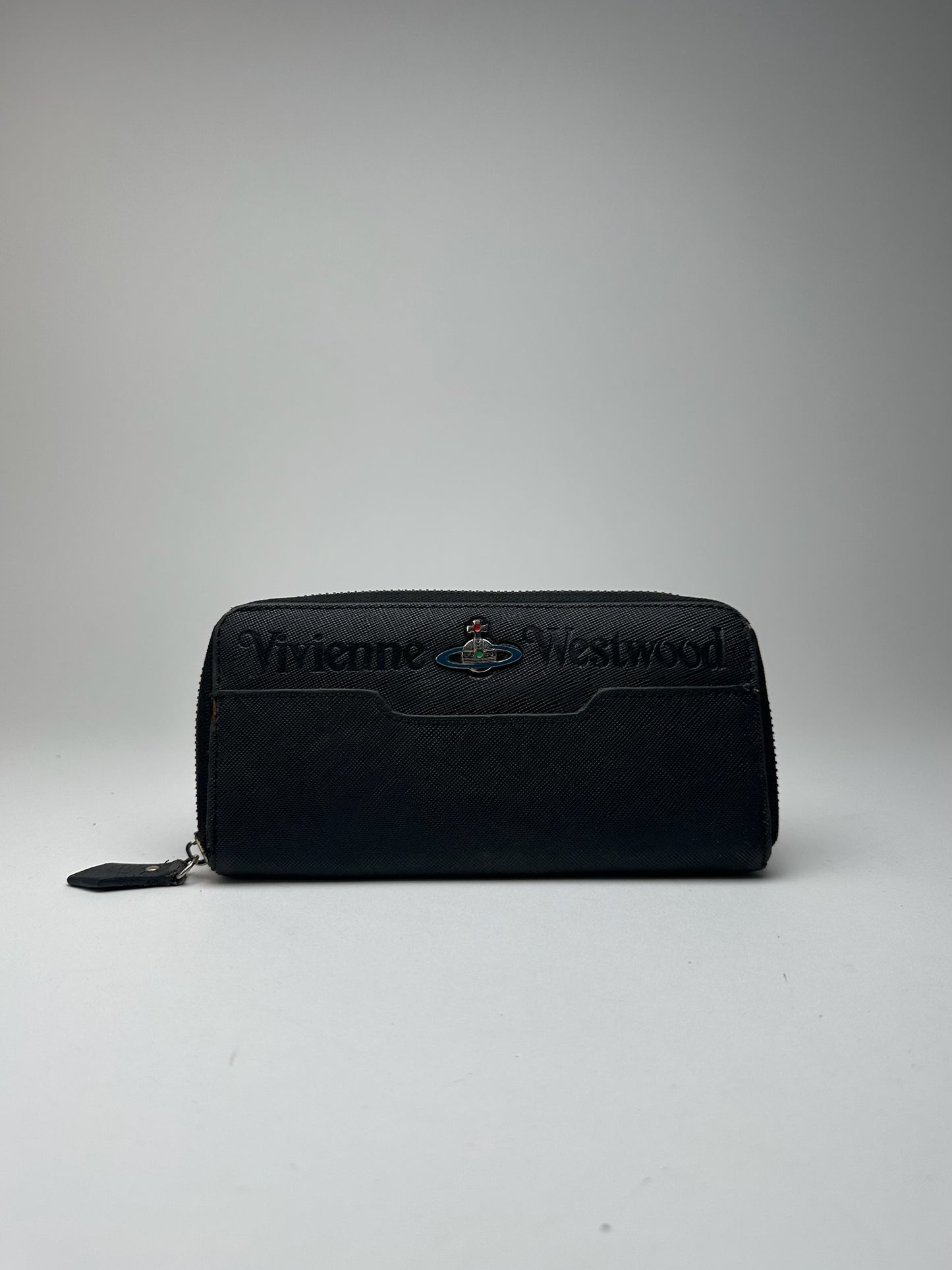 Vintage Vivienne Westwood leather wallet black