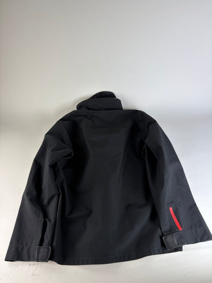 Vintage Prada Men's Nylon Jacket Black L