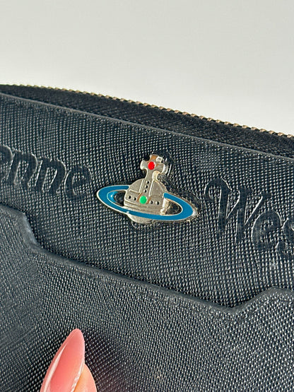 Vintage Vivienne Westwood leather wallet black