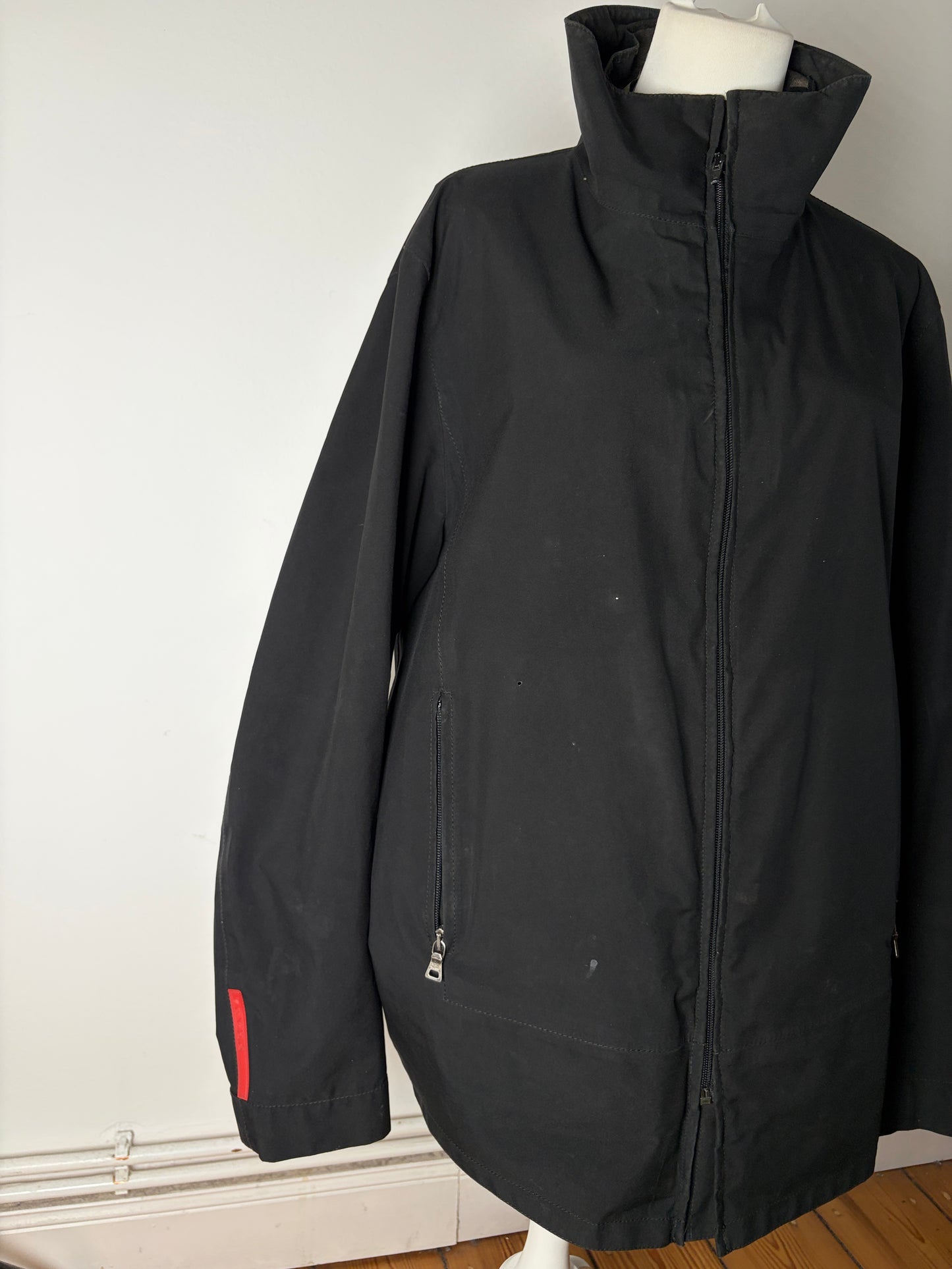 Vintage Prada Men's Nylon Jacket Black L