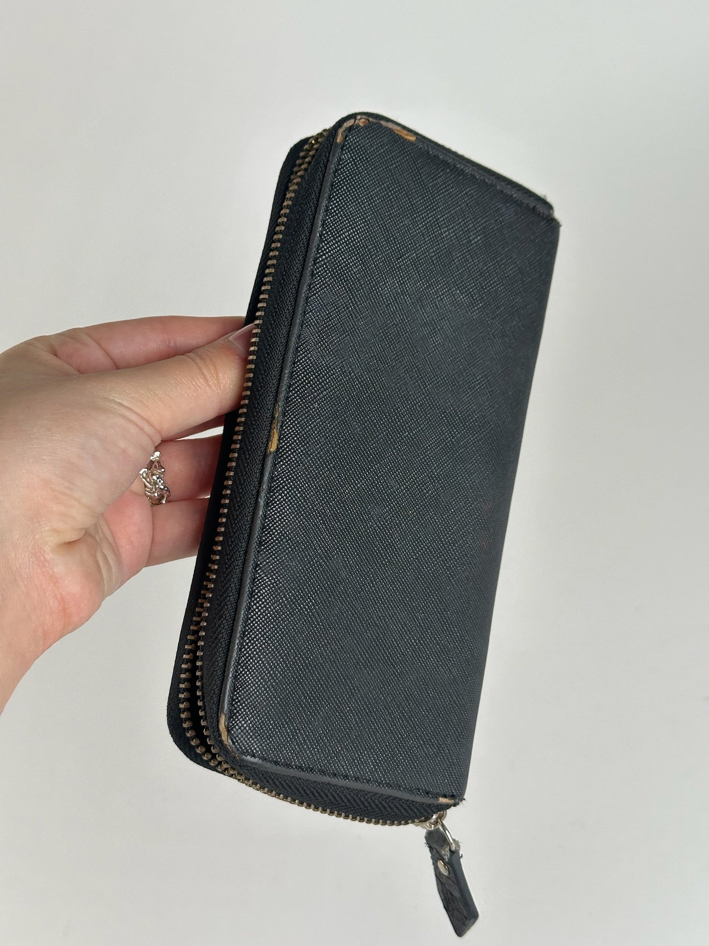 Vintage Vivienne Westwood leather wallet black