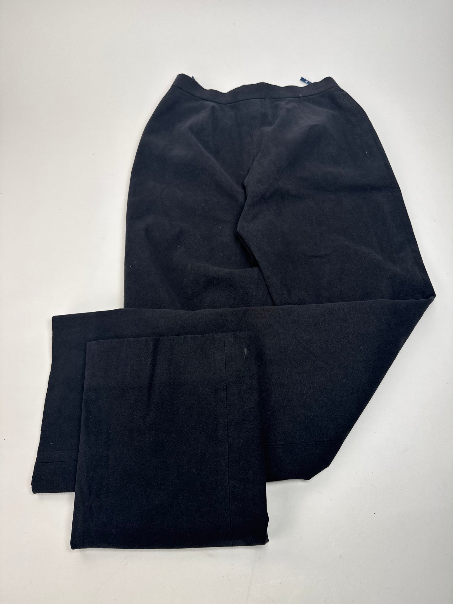 Vintage Givenchy Suede Pants Black 36/S