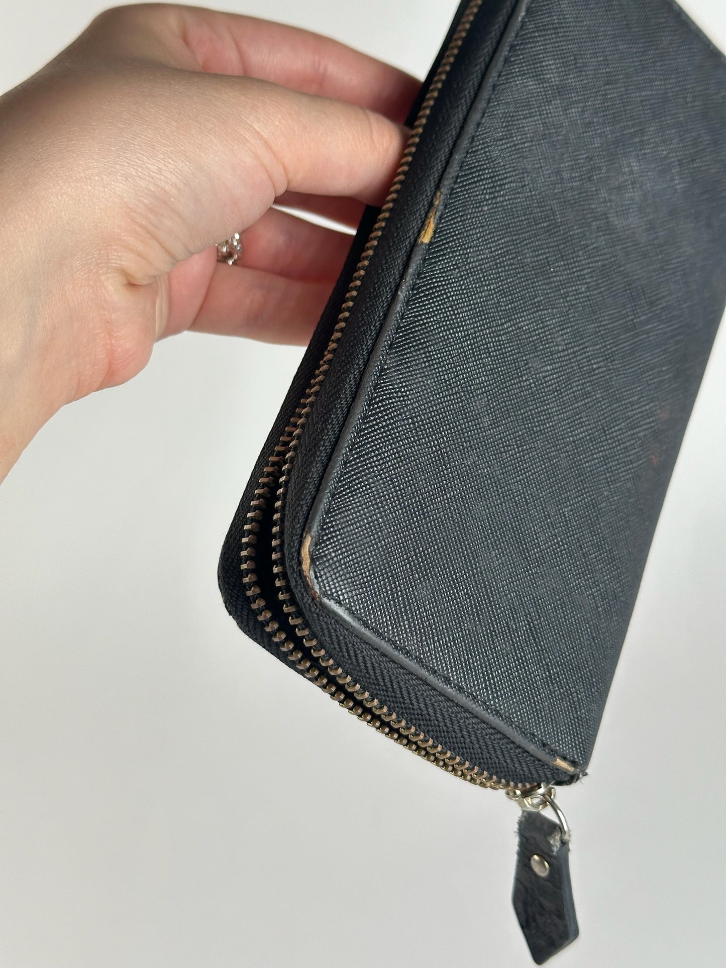 Vintage Vivienne Westwood leather wallet black