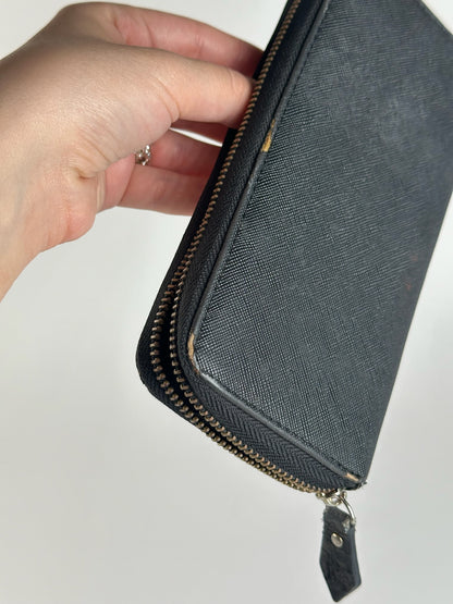 Vintage Vivienne Westwood leather wallet black