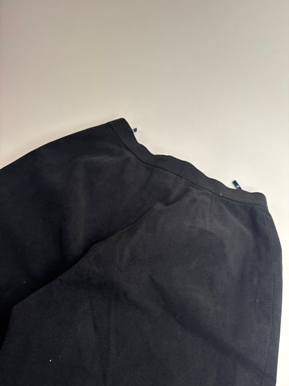 Vintage Givenchy Suede Pants Black 36/S