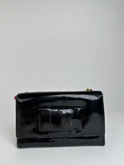 Vintage Miu Miu Patent Wallet Black