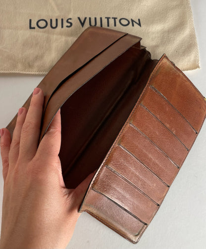 Vintage Louis Vuitton Leather Monogram ID Holder