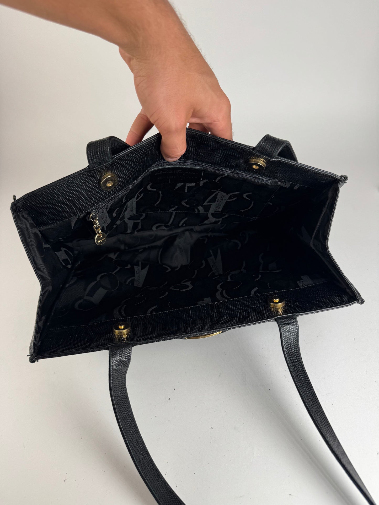 Sac vintage Salvatore Ferragamo noir