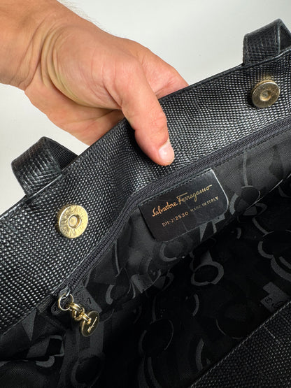 Sac vintage Salvatore Ferragamo noir