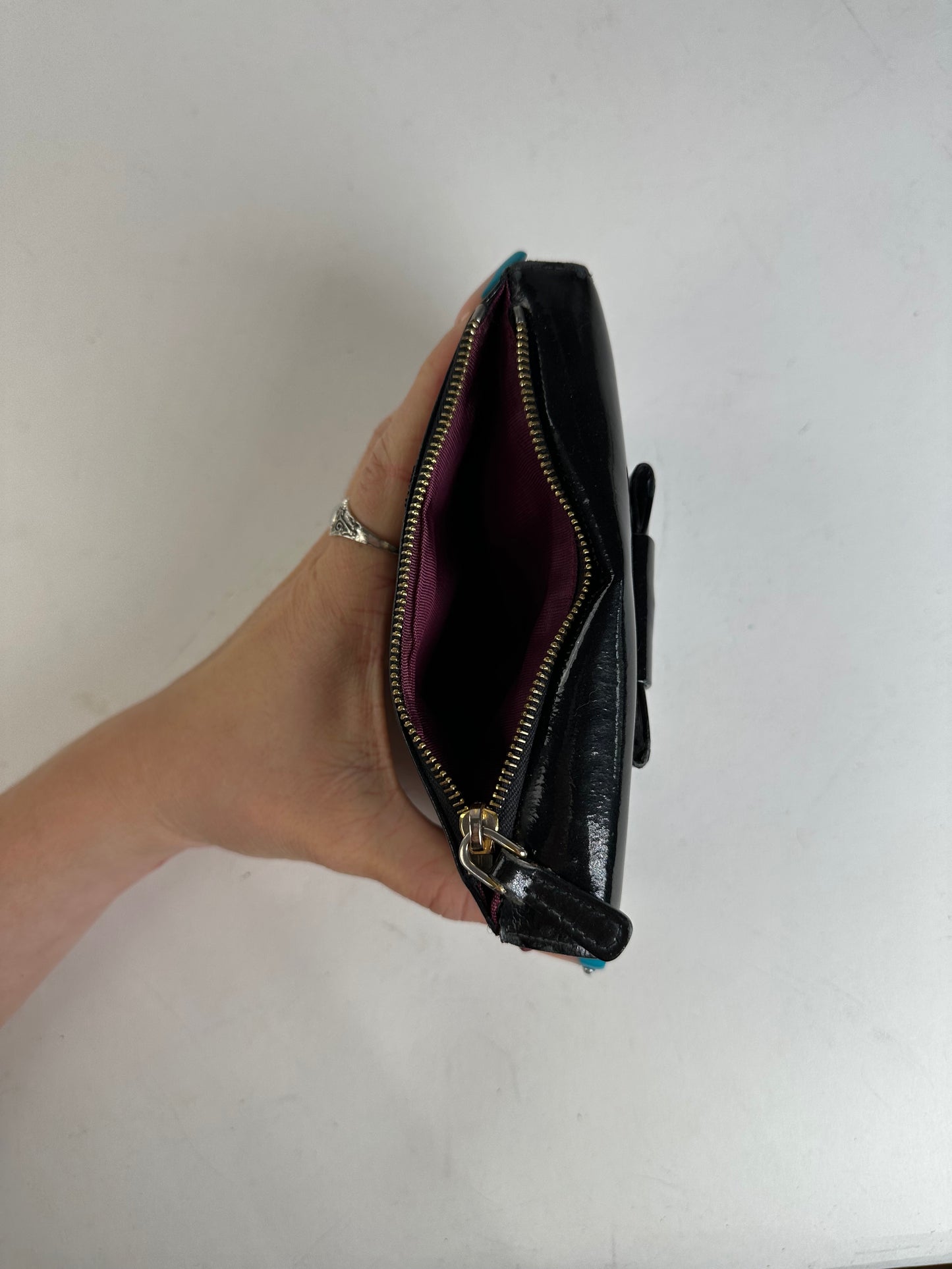 Vintage Miu Miu Patent Wallet Black