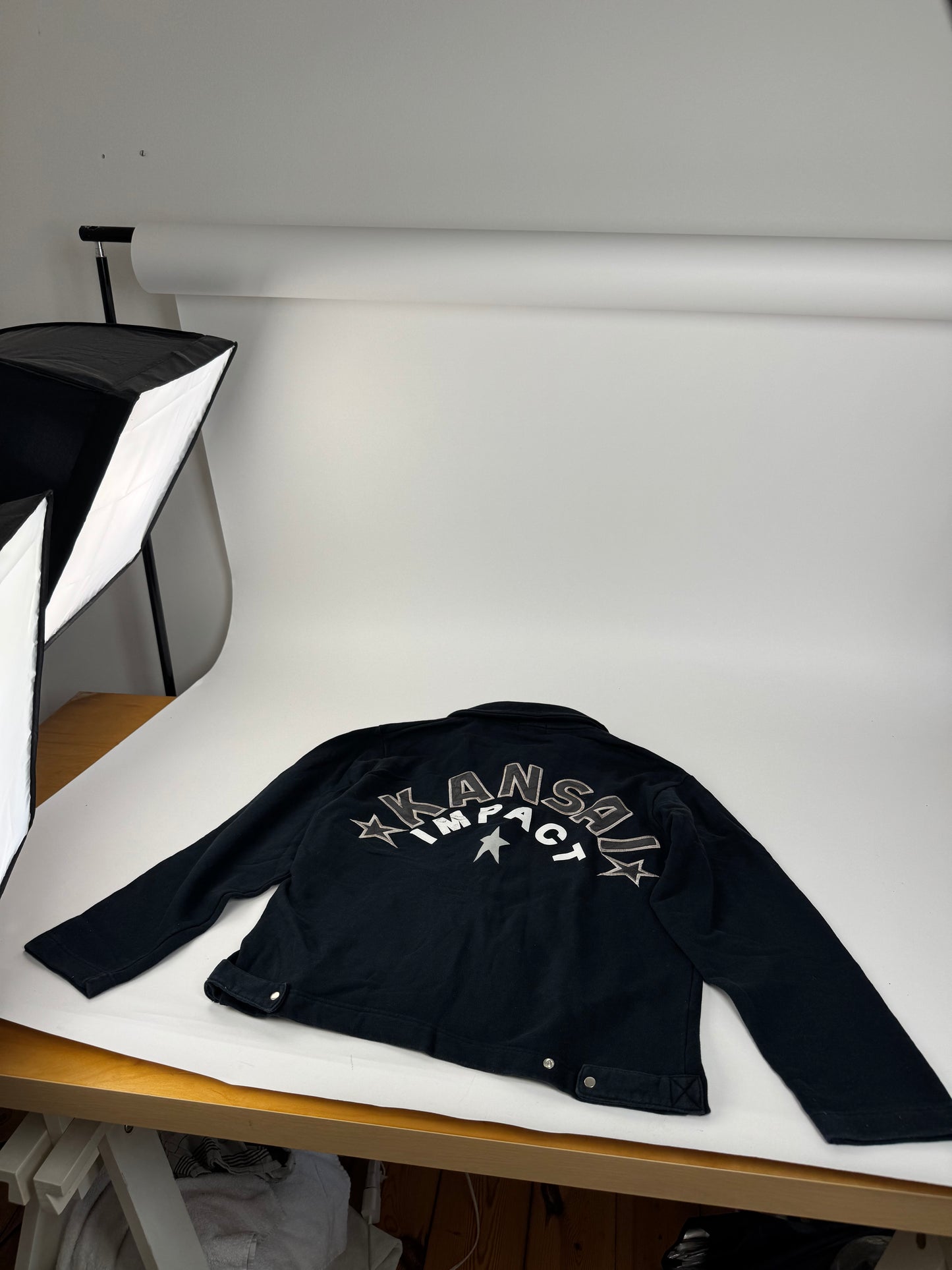 Vintage Kansai Yamamoto Jacket cotton Navy L