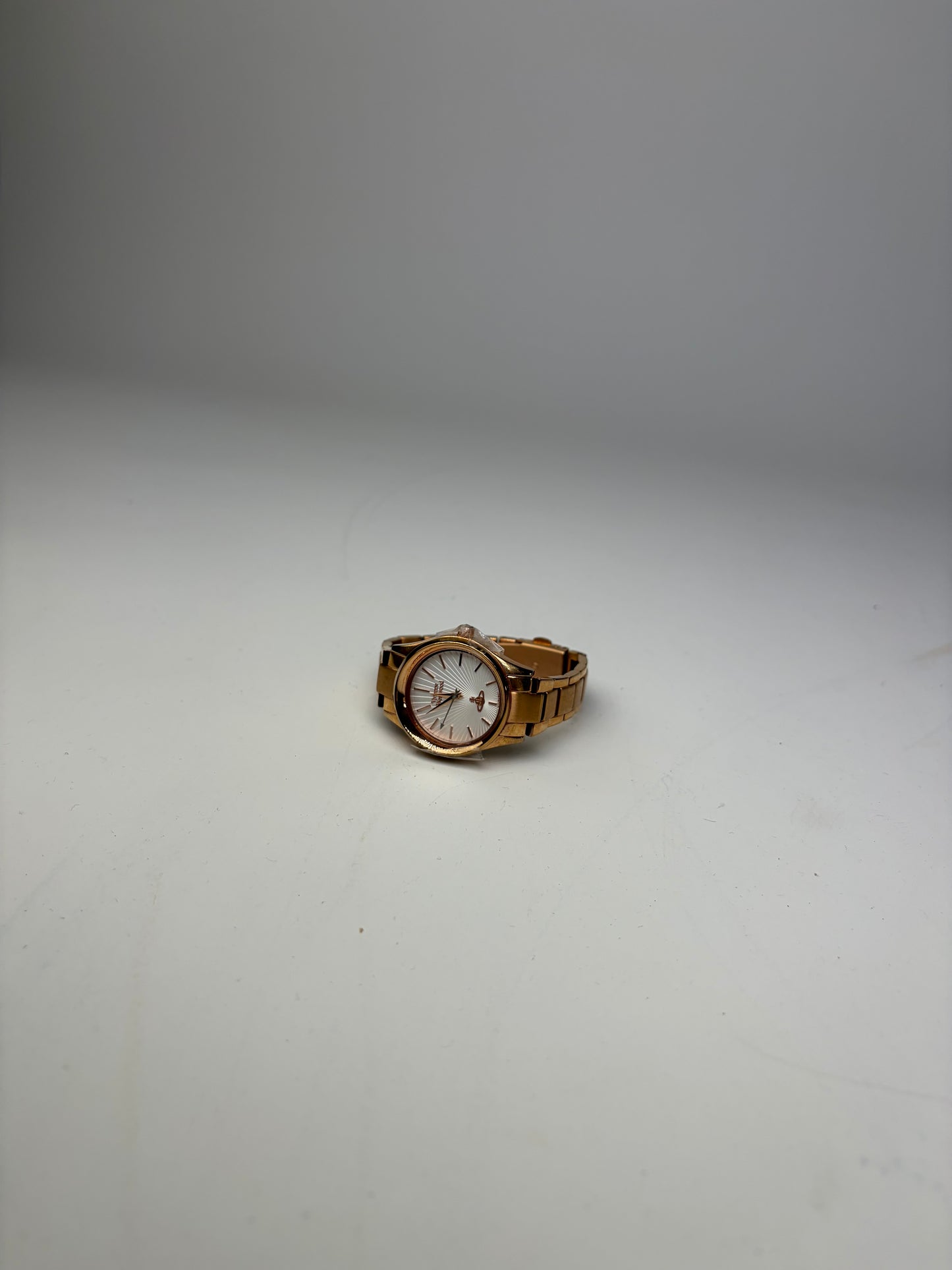 Vintage Vivienne Westwood Classic Bracelet Watch Rose Gold Silver