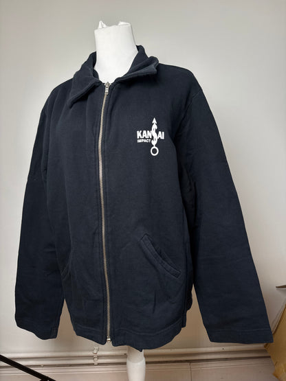 Vintage Kansai Yamamoto Jacket cotton Navy L