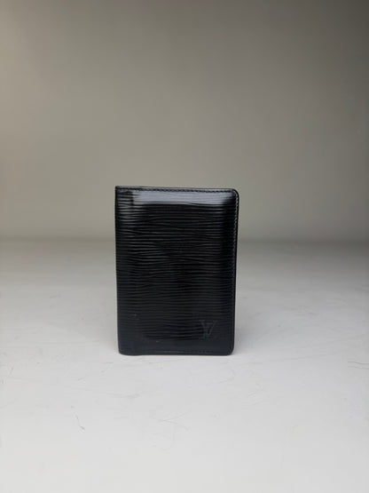 Vintage Louis Vuitton Epi Leather Wallet Black