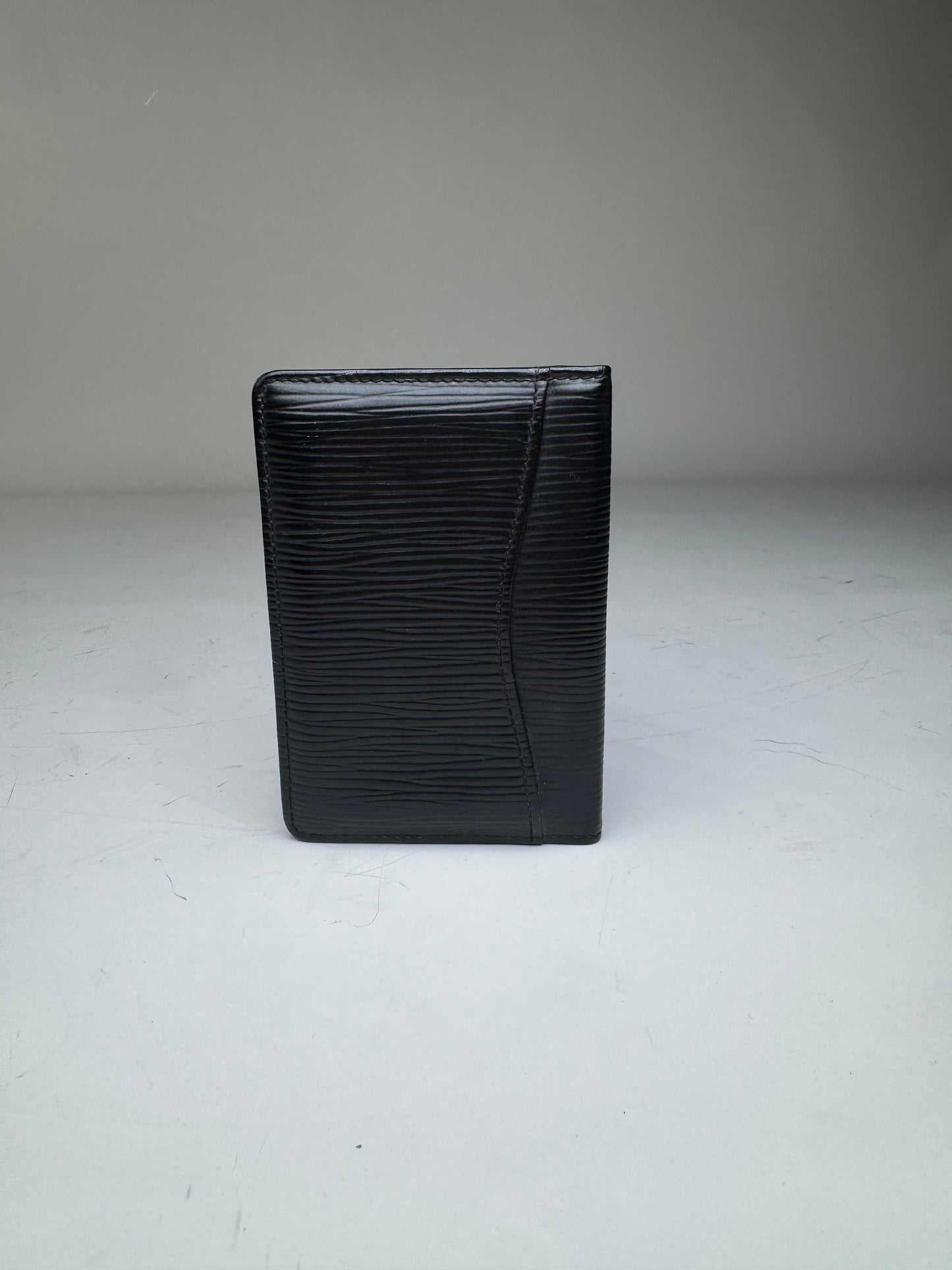 Vintage Louis Vuitton Epi Leather Wallet Black