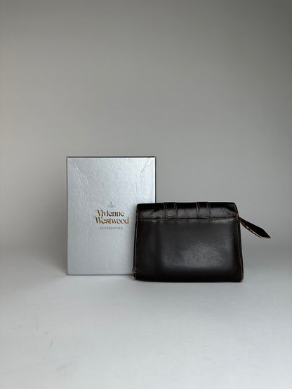 Vintage Vivienne Westwood Leather Wallet Black