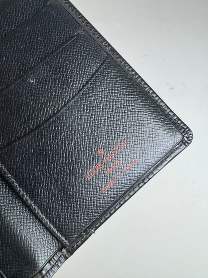 Vintage Louis Vuitton Epi Leather Wallet Black
