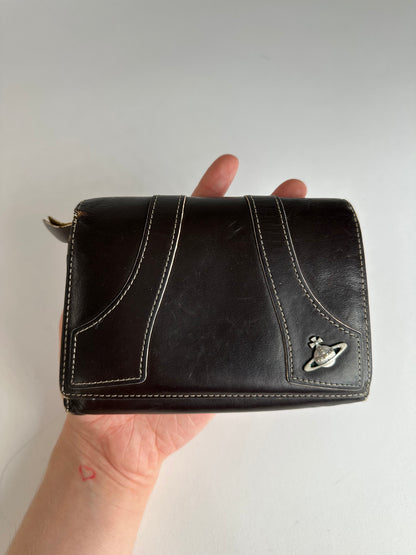 Vintage Vivienne Westwood Leather Wallet Black