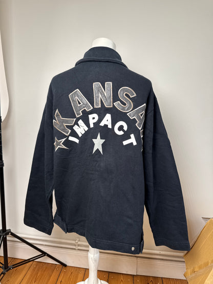 Vintage Kansai Yamamoto Jacket cotton Navy L